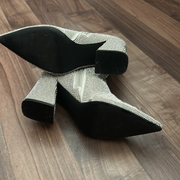 Blinged ankle booties - Picture 3 of 7